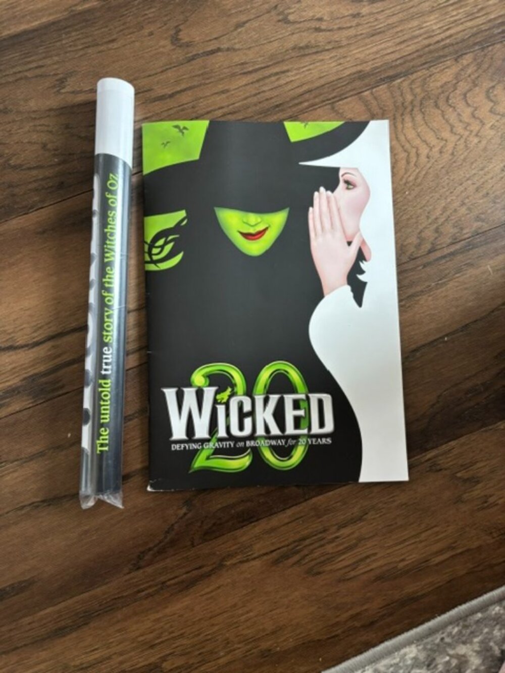 Wicked on Broadway Program Book and Poster